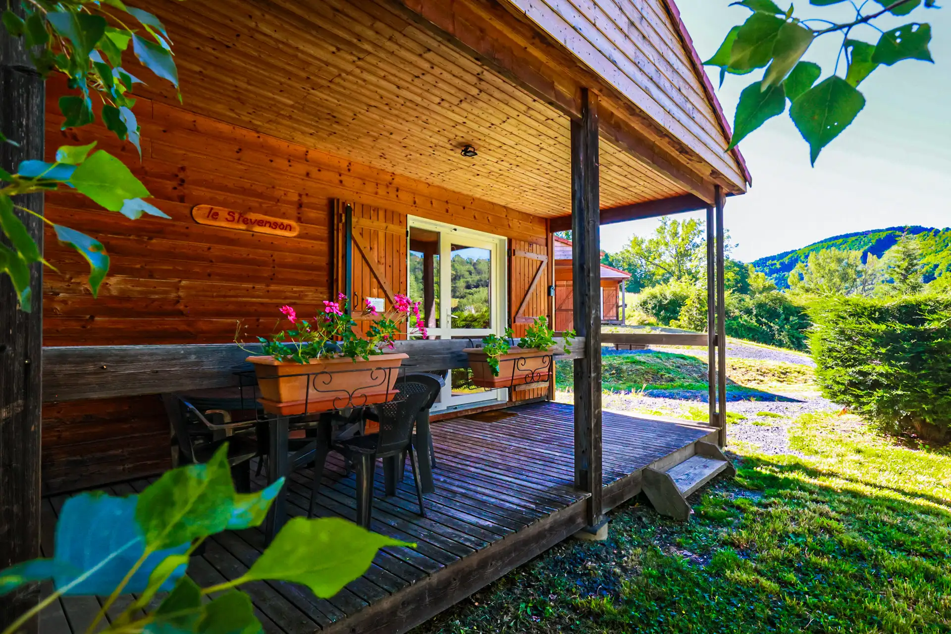 location hebergement en bois en Haute Loire